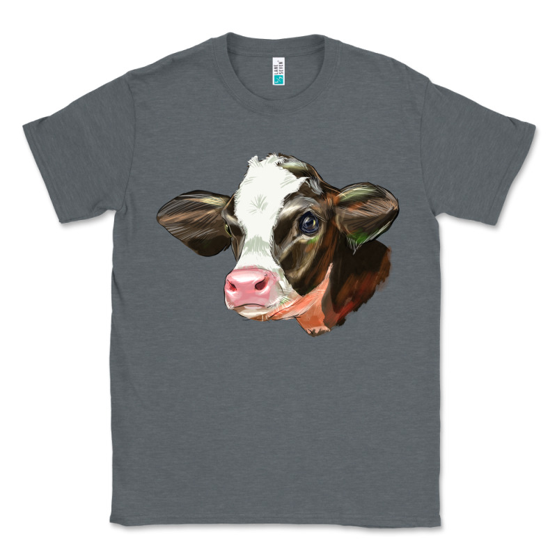 Holstein Calf Face Classic Tee by LillyAllenDesigns | Teevron
