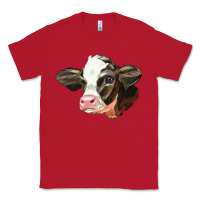 Red holstein calf face Classic Tee - LillyAllenDesigns