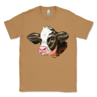 Toasted Coconut holstein calf face Classic Tee - LillyAllenDesigns