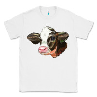 White holstein calf face Classic Tee - LillyAllenDesigns