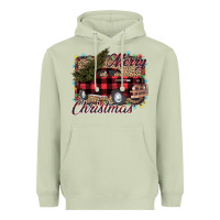 Matcha Merry Christmas Truck Heavyweight Hoodie - Bettercallsaul