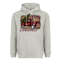 Moon Dust Merry Christmas Truck Heavyweight Hoodie - Bettercallsaul
