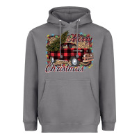Storm Merry Christmas Truck Heavyweight Hoodie - Bettercallsaul