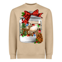 Mushroom Christmas cookie jar Heavyweight Sweatshirt - Jasminsmagicworld