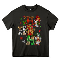 Asphalt christmas ho ho ho gnomes Heavy Core Tee - BarkalooDesign