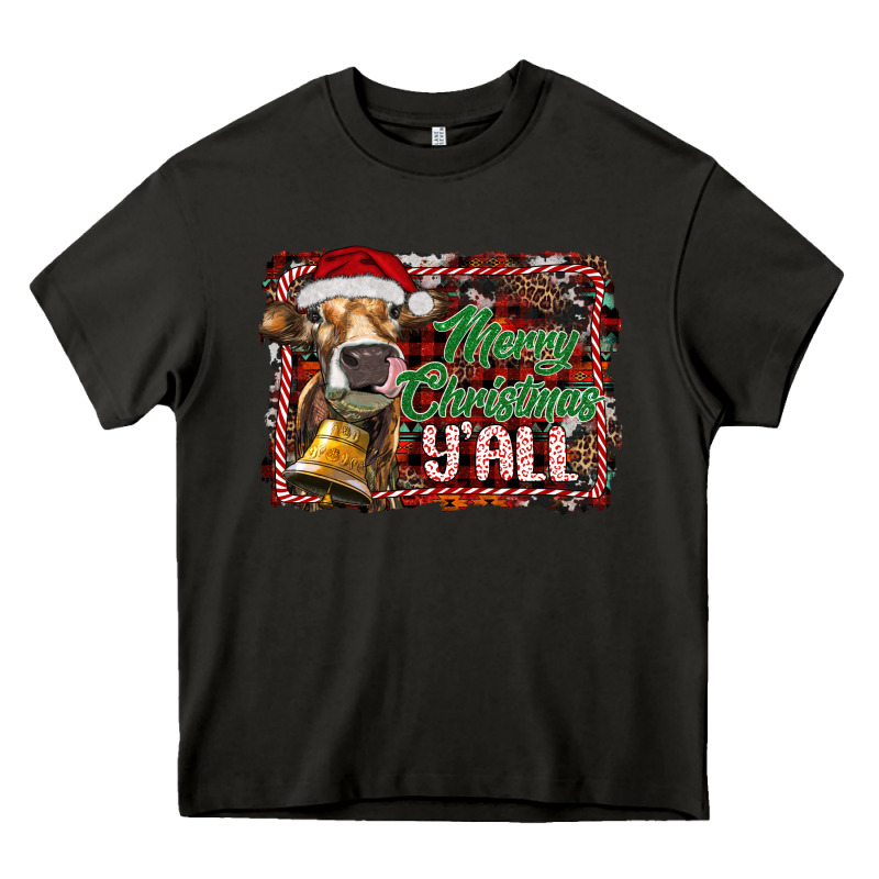 Merry Christmas Y'all Heavy Core Tee by RanaPortraitStore | Teevron