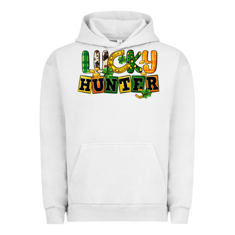 Lucky Hunter St. Patrick's Day Urban Hoodie by CowGirlArtShop | Teevron