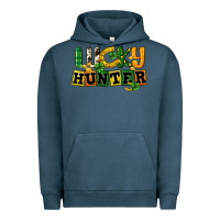 Pigment Midnight Navy Lucky hunter St. Patrick's Day Urban Hoodie - CowGirlArtShop