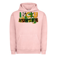 Pigment Salmon Lucky hunter St. Patrick's Day Urban Hoodie - CowGirlArtShop