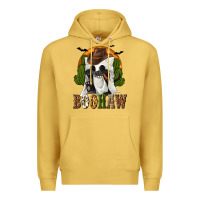 Antique Gold Boohaw Western Premium Hoodie - texasbilliewilder