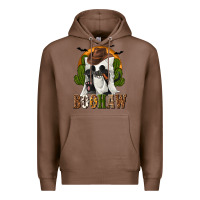 Chestnut Boohaw Western Premium Hoodie - texasbilliewilder