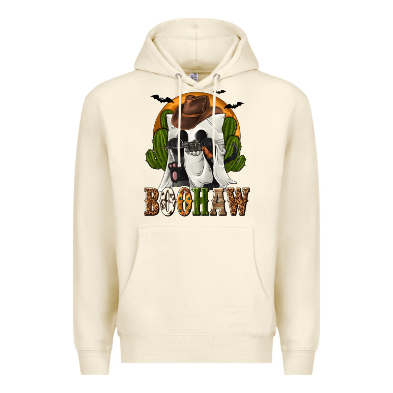 Boohaw Western Premium Hoodie by texasbilliewilder | Teevron