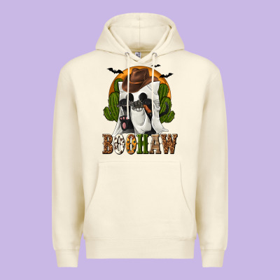 Boohaw Western Premium Hoodie Designed By Texasbilliewilder