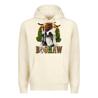 Sandshell Boohaw Western Premium Hoodie - texasbilliewilder