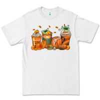 White pumpkins coffee cups Premium Tee - Zillion Design Studio