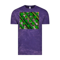 Cloud Purple st patricks western brush strokes Vintage Tee - Artiststas