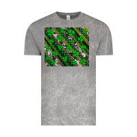 Cloud Rock st patricks western brush strokes Vintage Tee - Artiststas