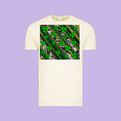 St Patricks Western Brush Strokes Vintage Tee Designed By Artiststas