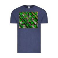 Vintage Denim st patricks western brush strokes Vintage Tee - Artiststas