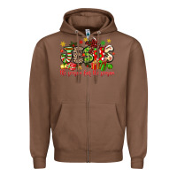 Chestnut jesus the reason for the season Zipper Hoodie - MaliasSmallBusiness