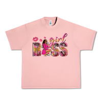 Salmon girl boss afro black woman Urban Heavy Tee - NancyCooperArtShop
