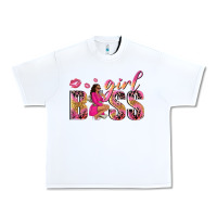 White girl boss afro black woman Urban Heavy Tee - NancyCooperArtShop