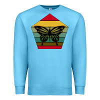 Ocean Blue butterfly Premium Sweatshirt - Bettercallsaul
