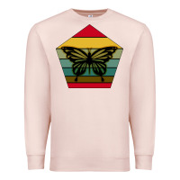 Pale Pink butterfly Premium Sweatshirt - Bettercallsaul