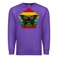 Purple butterfly Premium Sweatshirt - Bettercallsaul