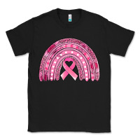 Black breast cancer awareness rainbow Classic Tee - Jasminsmagicworld