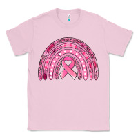 Bubblegum Pink breast cancer awareness rainbow Classic Tee - Jasminsmagicworld