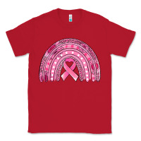 Red breast cancer awareness rainbow Classic Tee - Jasminsmagicworld