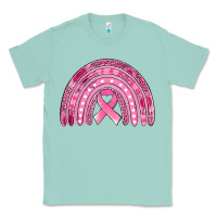 Seafoam breast cancer awareness rainbow Classic Tee - Jasminsmagicworld