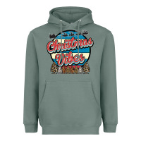 Sage Christmas Vibes Heavyweight Hoodie - Bettercallsaul
