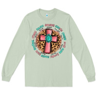 Matcha love myself cross Long Sleeve Tee - MaliasSmallBusiness