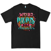 Black weird moms build character Premium Tee - Zillion Design Studio