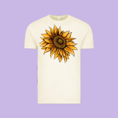 Sunflower Vintage Tee Designed By Adodesignshop