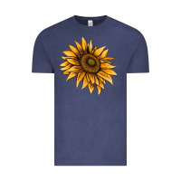 Vintage Denim sunflower Vintage Tee - AdoDesignShop