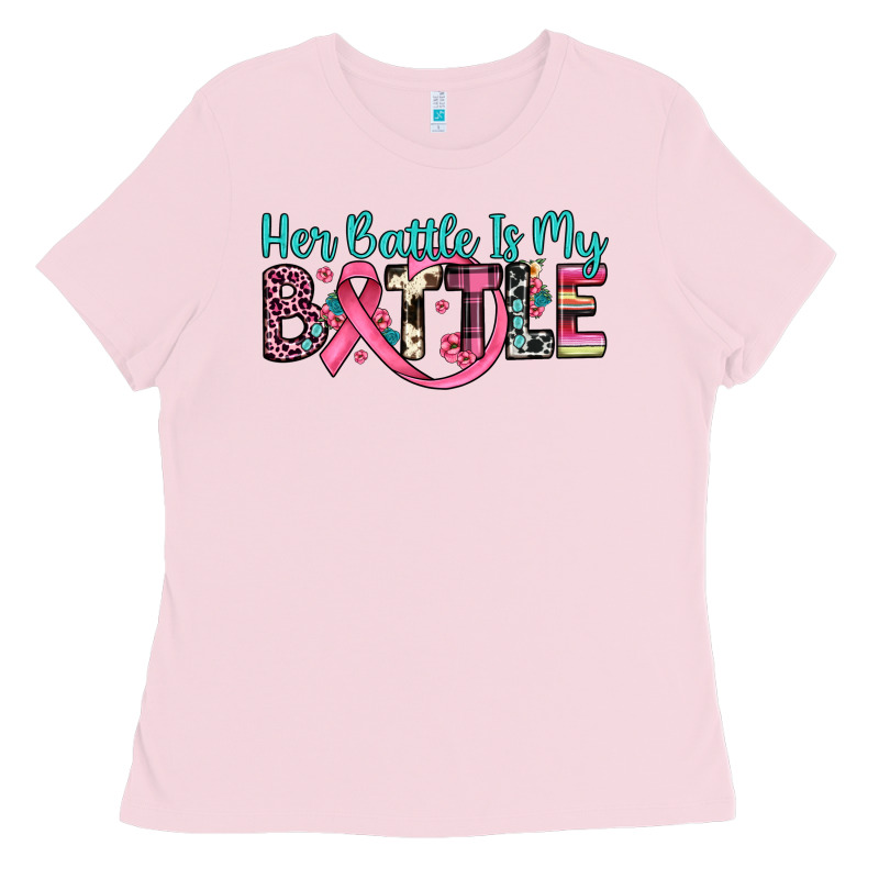 Her Battle Is My Battle Ladies Tee by JahusDesignShop | Teevron