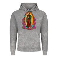 Cloud Rock our lady of guadalupe Vintage Hoodie - JahusDesignShop