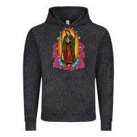 Vintage Black our lady of guadalupe Vintage Hoodie - JahusDesignShop