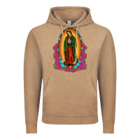 Vintage Coffee our lady of guadalupe Vintage Hoodie - JahusDesignShop