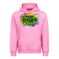Fuchsia Pink pinch proof St. Patrick's  Day Urban Hoodie - HowdyJamesFarm