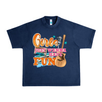 Navy girls just wanna have fun Urban Heavy Tee - NancyCooperArtShop