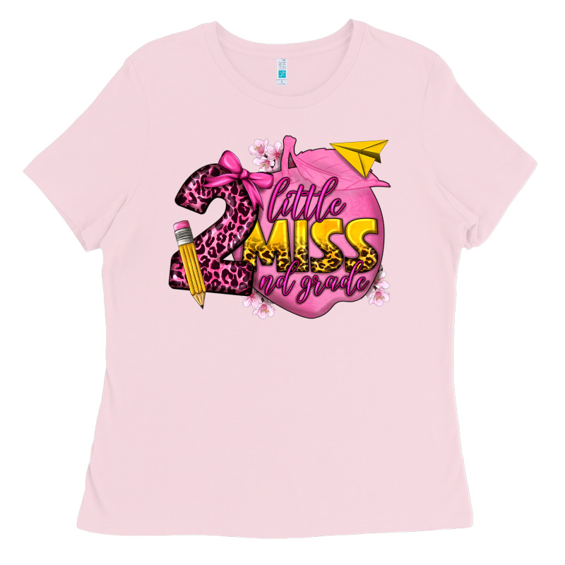 Little Miss 2nd Grade Ladies Tee by texasbilliewilder | Teevron