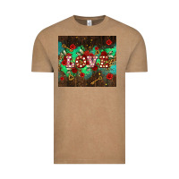 Vintage Coffee love  and leopard with keys Vintage Tee - AdoDesignShop