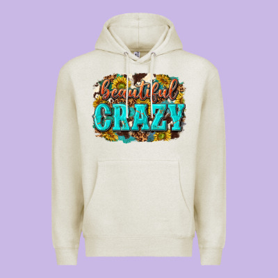 Western Beautiful Crazy Premium Hoodie Designed By Texasbilliewilder