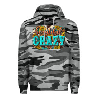 Slate Camo Western Beautiful Crazy Premium Hoodie - texasbilliewilder