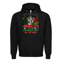 Black its the most wonderful time of the year Zipper Hoodie - MaliasSmallBusiness