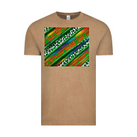 Vintage Coffee st patricks day leopard rainbow Vintage Tee - Artiststas